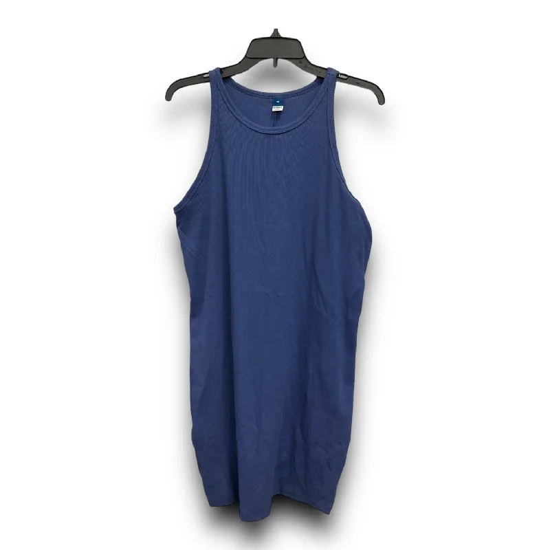 Limited Time Blue Dress Casual Maxi Old Navy, Size 2x