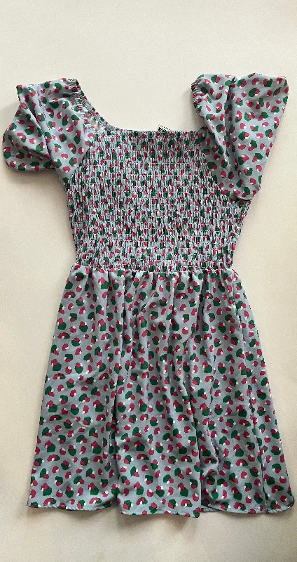 Savings Spectacular Light Blue Dress Casual Short Michelle McDowell, Size S