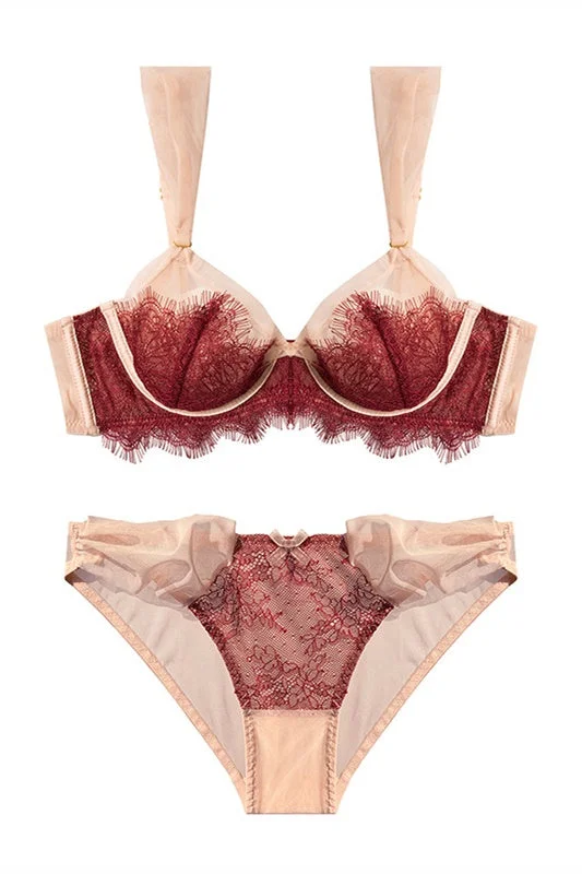 Closeout Sale Red Lingerie Set