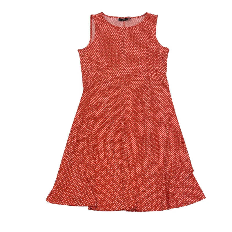 Final Markdown ORANGE DRESS CASUAL SHORT by APT 9 Size:M
