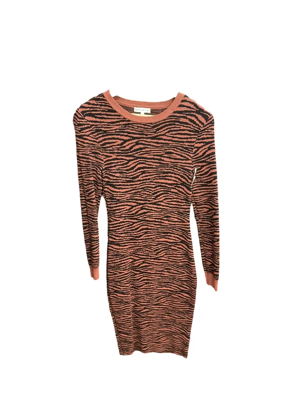 Weekend Special Animal Print Dress Sweater Express O, Size S