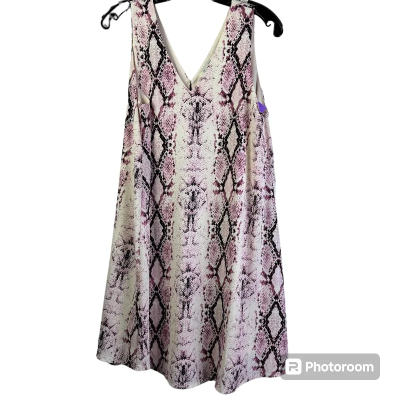 Limited Time Pink Dress Casual Short She + Sky, Size S