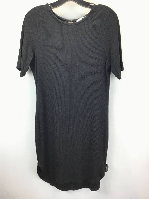 Year-End Sale Black Dress Casual Short H&m, Size M