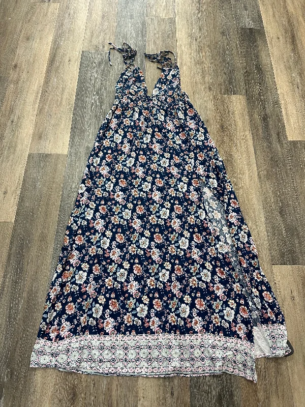 YEAR-End Sale Floral Print Dress Casual Maxi Lulus, Size S