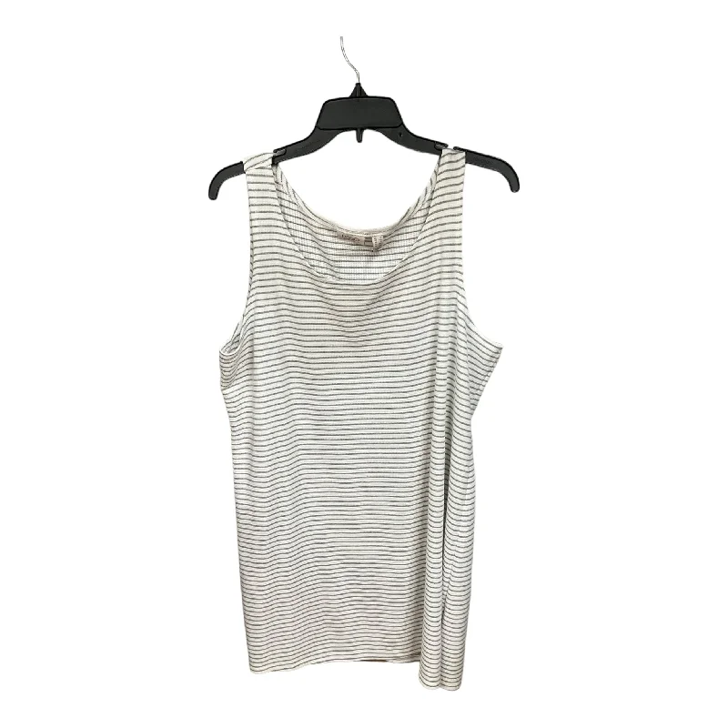 Buy More, Save More Striped Pattern Dress Casual Short Logo, Size 1x