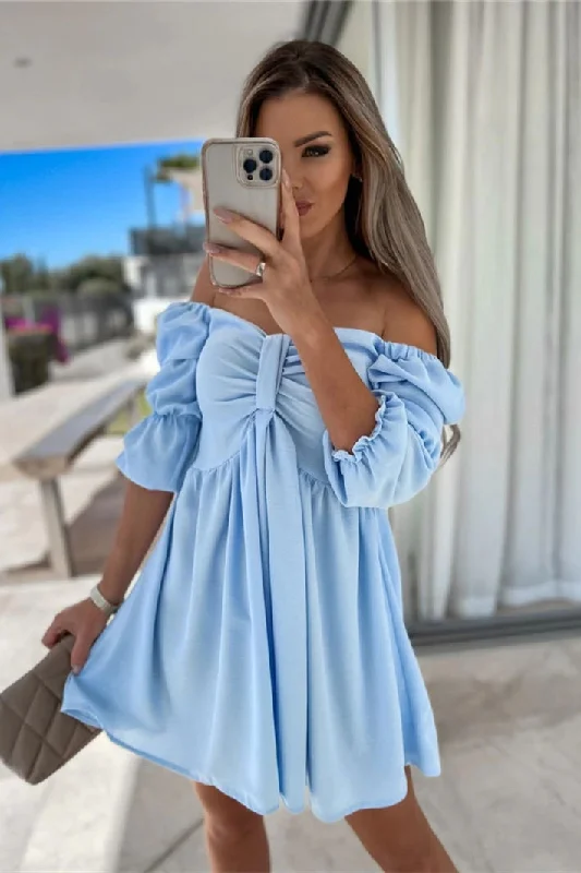 Exclusive Access Sexy Off the Short Summer Dress