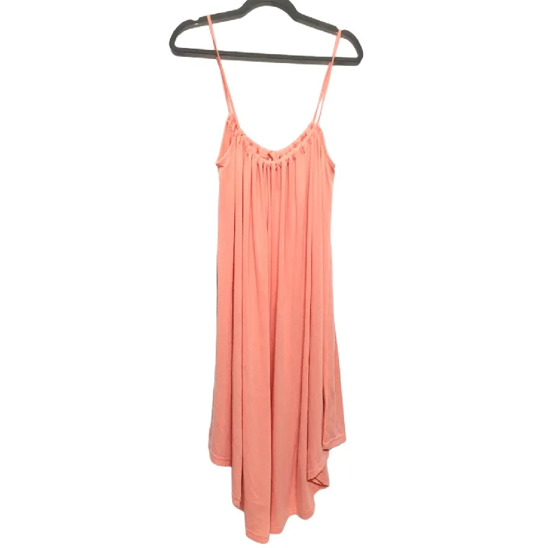 Act Now Orange Dress Casual Midi Shein, Size 2