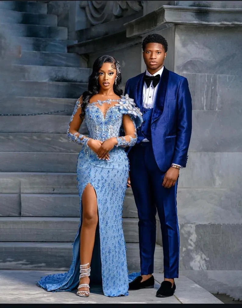Price Smash Blue Prom dress, Sequin dress, Corset gown Pageant gown, Homecoming dress, Wedding reception gown, Birthday gown, Party Aline gown with slit Price Smash Blue Prom dress, Sequin dress, Corset gown Pageant gown, Homecoming dress, Wedding reception gown, Birthday gown, Party Aline gown with slit