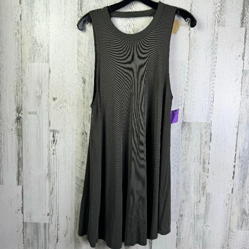 Can't Miss Green Dress Casual Short Impeccable Pig, Size M