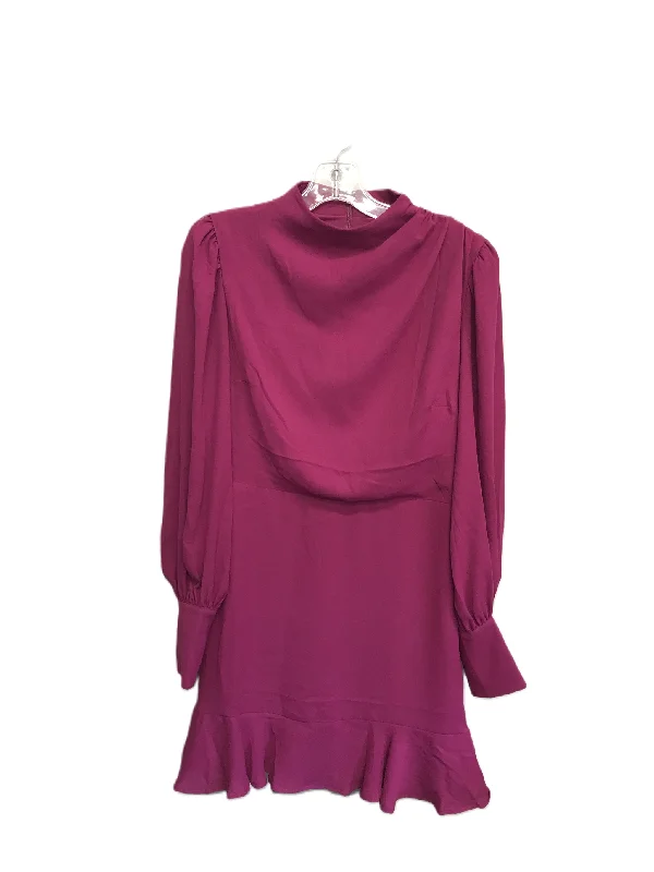 Bonus Savings Purple Dress Work By Express, Size: M
