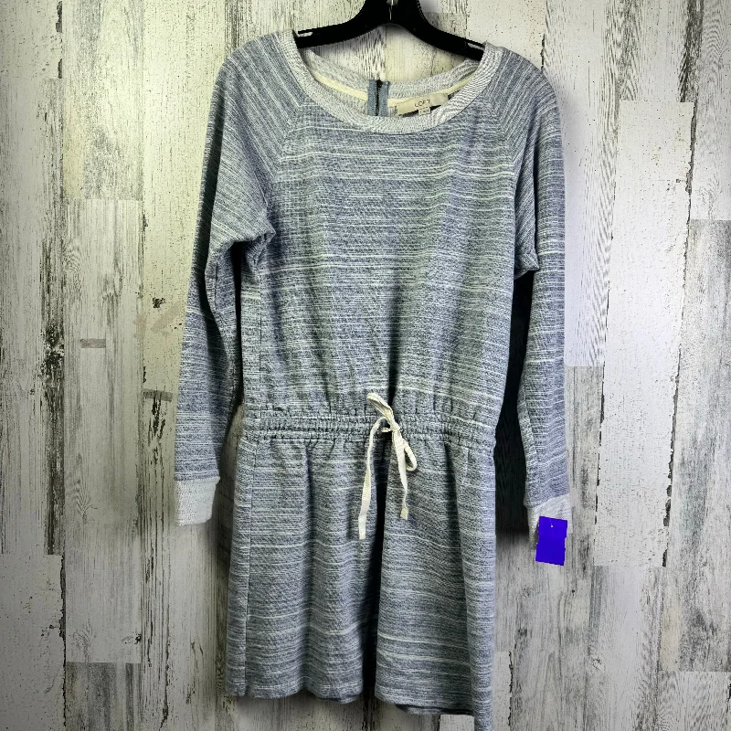 Sale Event Grey Dress Casual Short Loft, Size S