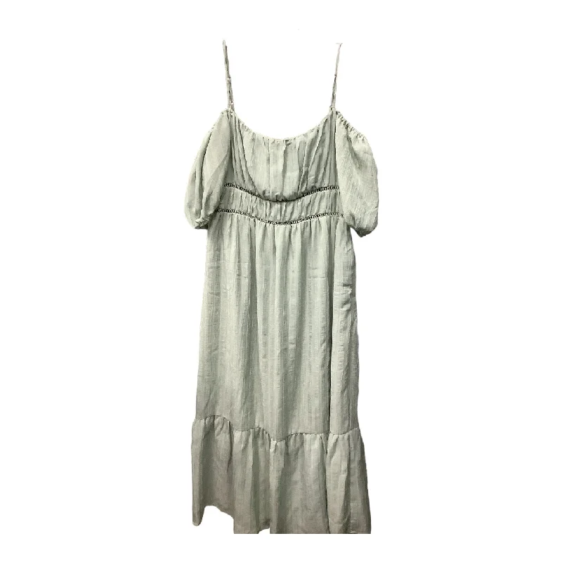 Weekend Special Green Dress Casual Maxi Astr The Label, Size L
