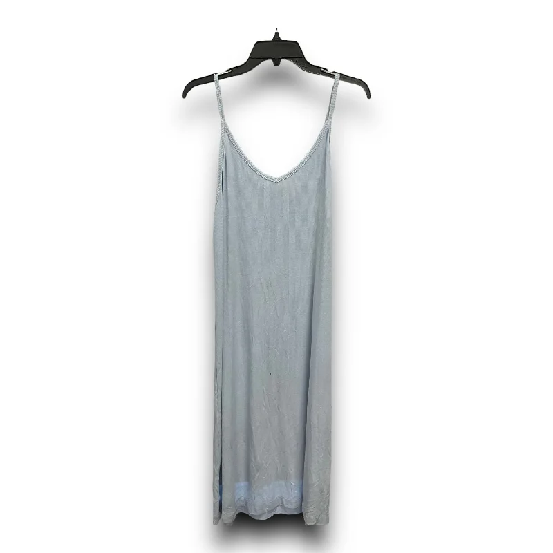 Mega Sale Blue Dress Casual Maxi H&m, Size L