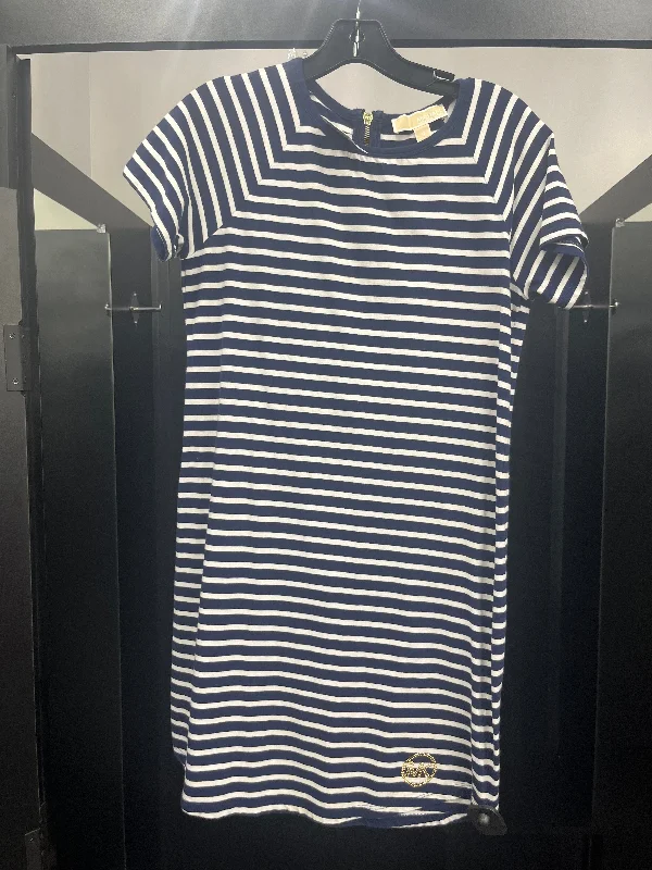 Year-End Sale Striped Dress Casual Short Michael Kors, Size Xs