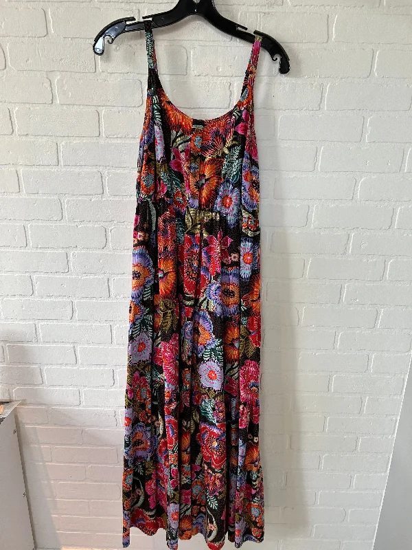 Grand Opening Sale Floral Print Dress Casual Maxi Torrid, Size L