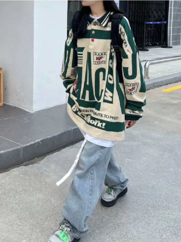 Low Prices Awakecrm Deeptown Vintage Oversized Hoodies Women Hip Hop Retro Letter Print Sweatshirts Loose Casual All-Match Pullover Tops High Street Low Prices Awakecrm Deeptown Vintage Oversized Hoodies Women Hip Hop Retro Letter Print Sweatshirts Loose Casual All-Match Pullover Tops High Street