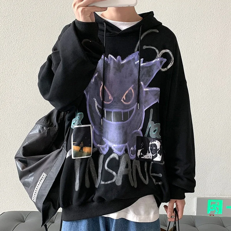 Special Buy Awakecrm Man Hip Hop Hoodies Sweatshirts Autumn Winter Casual Insane Print Tops Hooded Boy Long Sleeve Loose Pullovers Clothes Outerwears Special Buy Awakecrm Man Hip Hop Hoodies Sweatshirts Autumn Winter Casual Insane Print Tops Hooded Boy Long Sleeve Loose Pullovers Clothes Outerwears