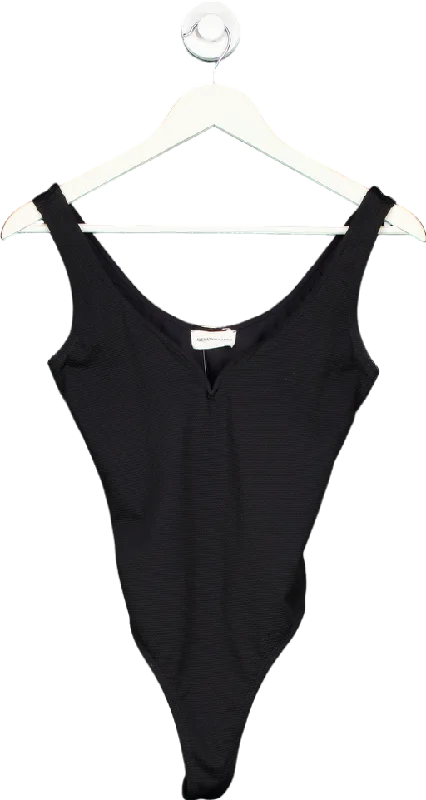 Must-Have Deals Alexandra Miro Black sculpted neckline Swimsuit UK M
