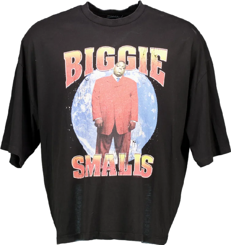 Deal Dash ASOS Black Biggie Smalls Graphic T-Shirt UK L