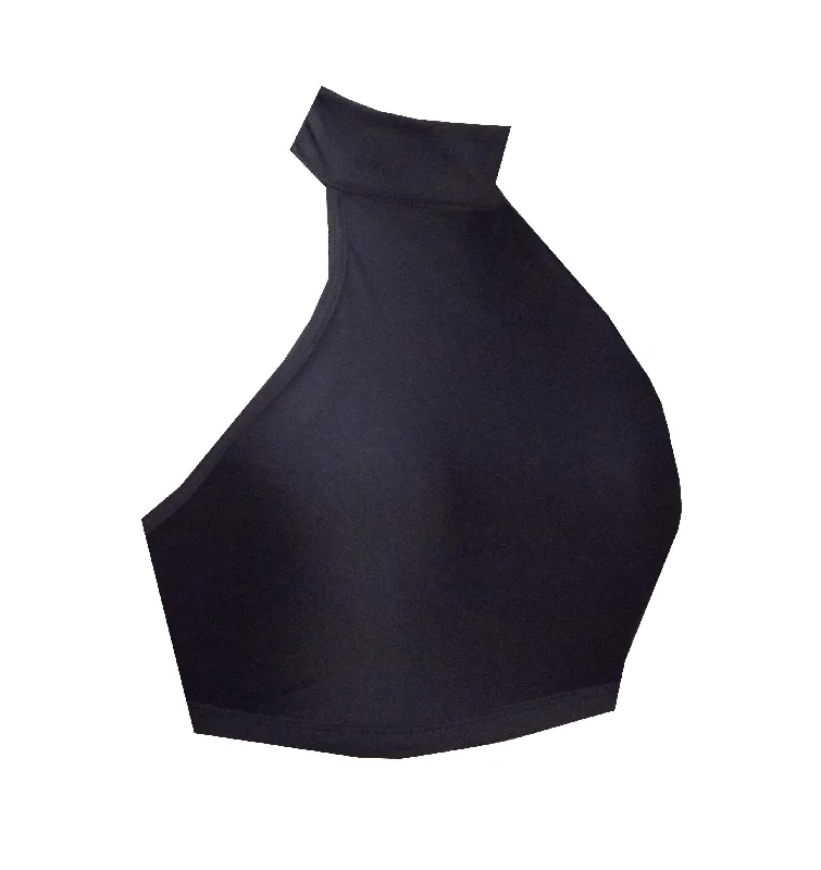 Flash Sale High Neck Sports Crop Top BK123