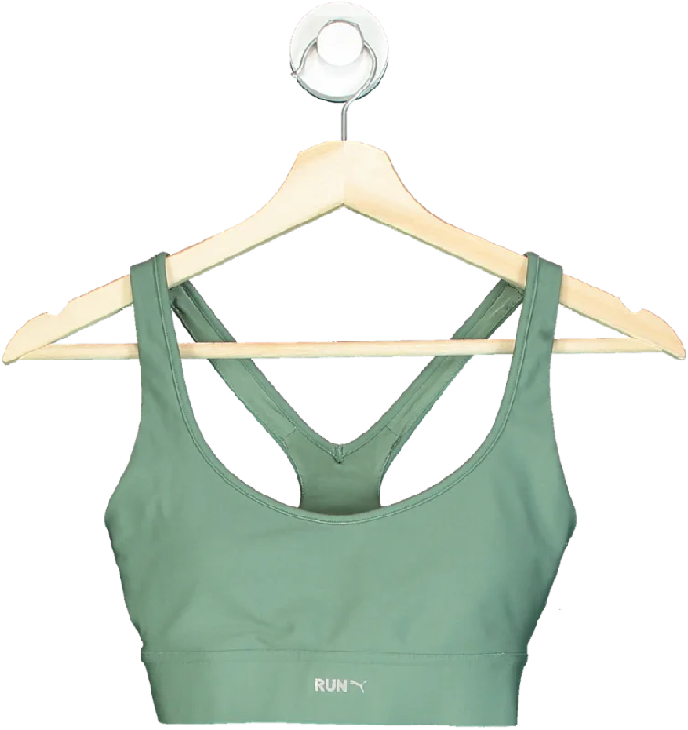 Buy Now Puma Green Run Sports Bra UK XS