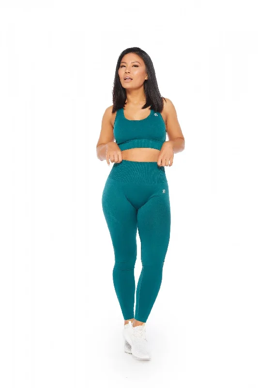Value Deals Seamless Sports Bra - Dark Green