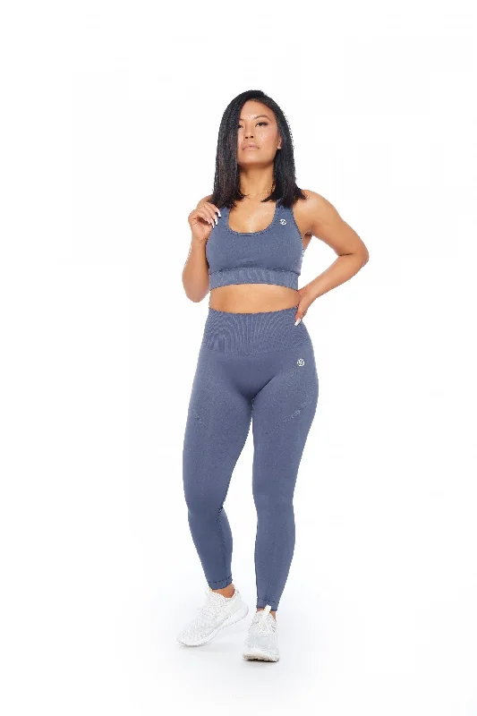 Savings Galore Seamless Sports Bra - Steel Grey