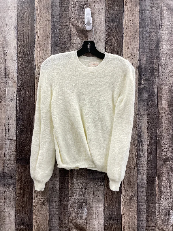 Season Finale Sale Sweater By Weatherproof  Size: L