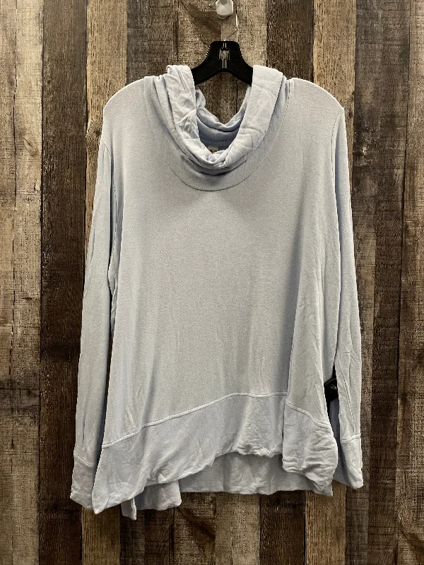 Overstock Top Long Sleeve By Green Tea  Size: 2x