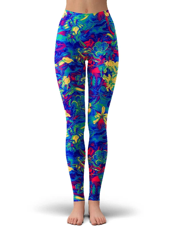 Holiday Sale Poisonous Flowers Leggings