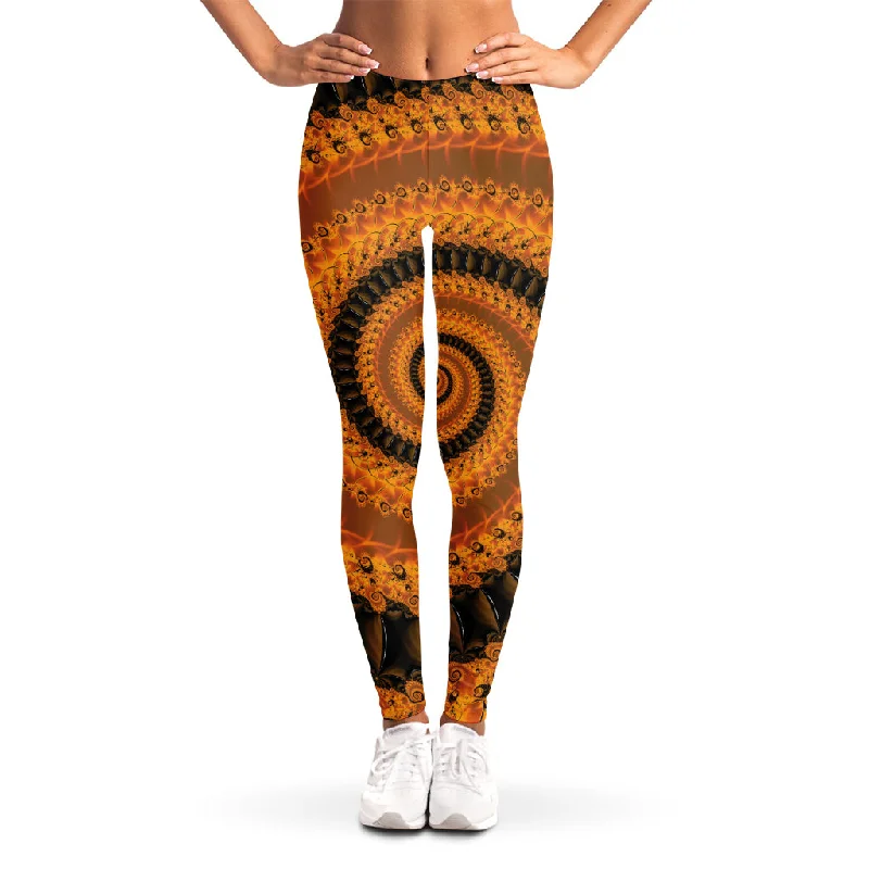 Epic Deals Spiral Fractal Print Women's Leggings