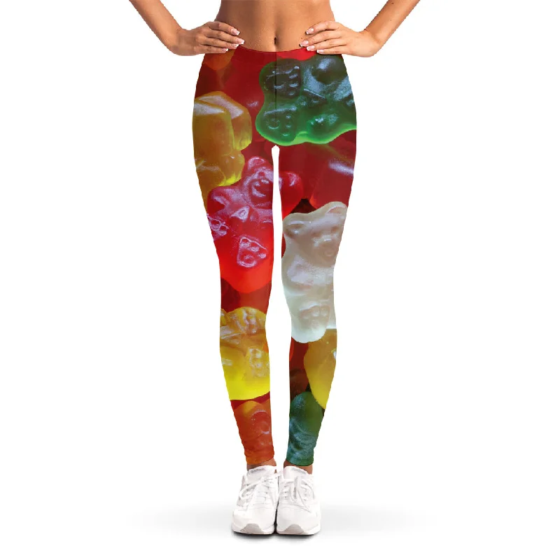 Price Buster Sweet Gummy Bear Print Women's Leggings