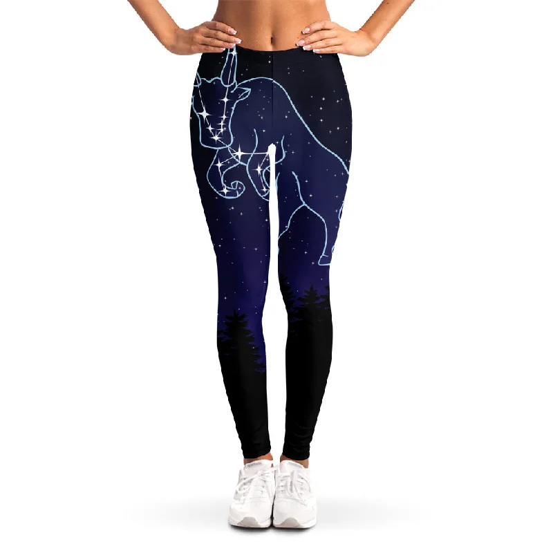 Doorbuster Deal Taurus Constellation Print Women's Leggings