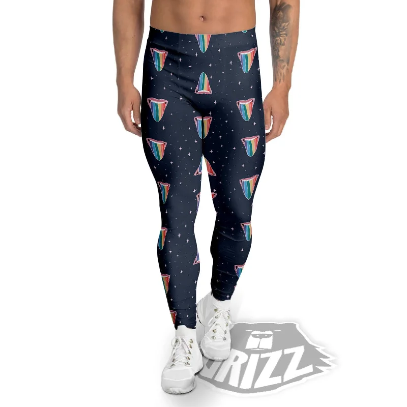 Limited Time Offer Tongue Gay Pride Print Pattern Men's Leggings