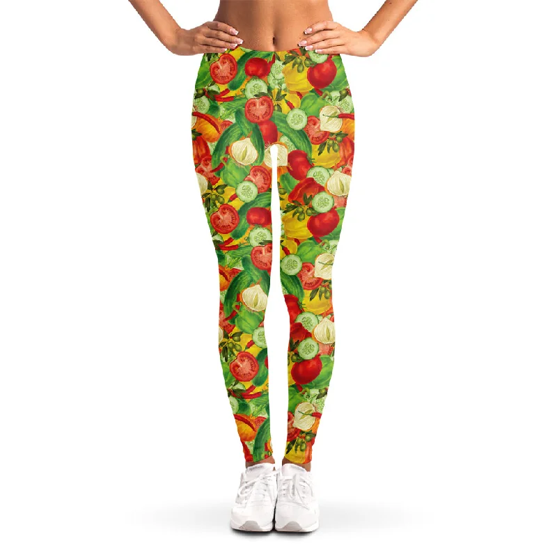 Lowest Price Vegan Pattern Print Women's Leggings