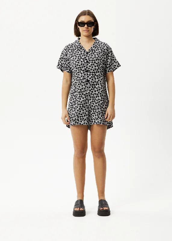 Don't Wait AFENDS Womens Madeline Kokomo - Playsuit - Black Floral