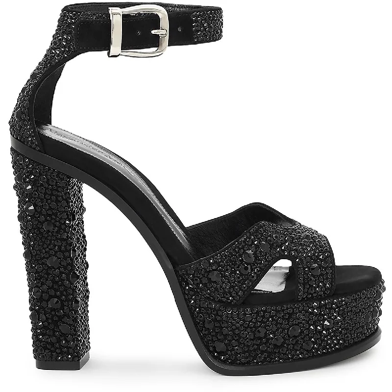 Special Price Alexander McQueen Womens 718390 Embellished Pumps Platform Heels