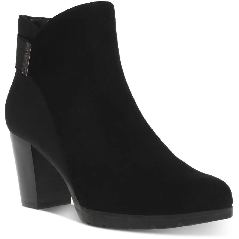 Extra Savings Anne Klein Womens Rina Water Resistant Ankle Boots