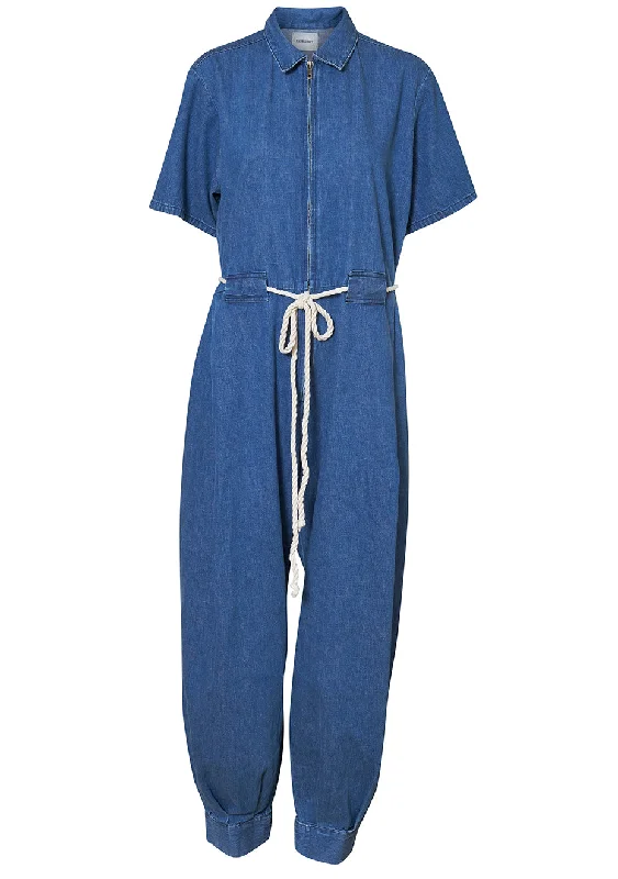 Markdown Madness Barnes Jumpsuit Indigo
