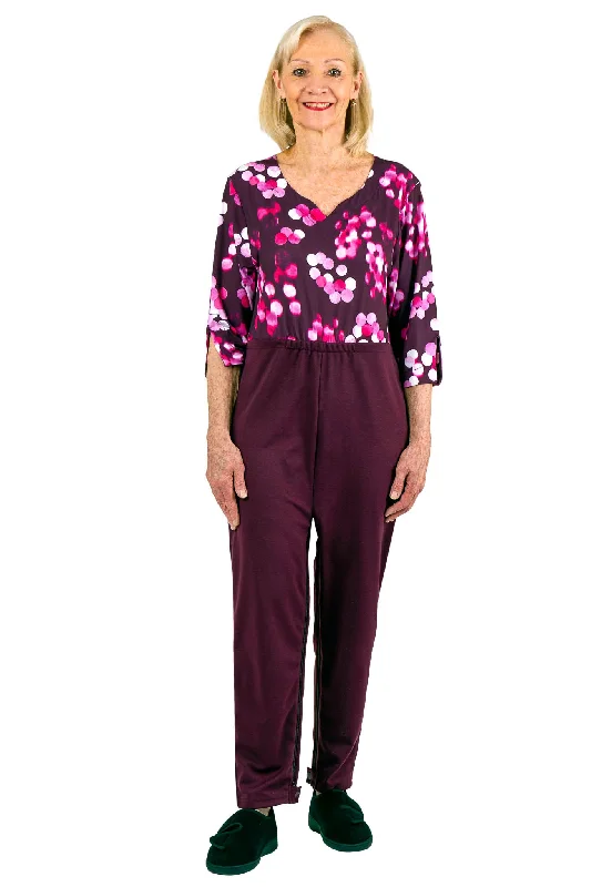 Special Discount Anti-Strip Jumpsuit - Bella | Fushia