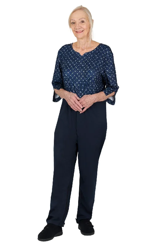 Early Access Anti-Strip Jumpsuit - Bella | Midnight