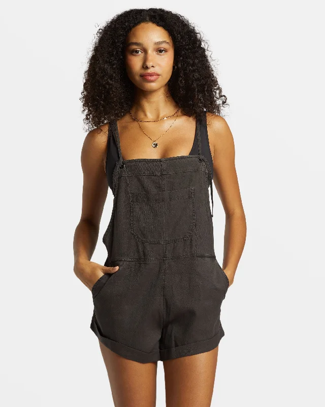 Reduced Prices BILLABONG WILD PURSUIT OVERALL - OFF BLACK