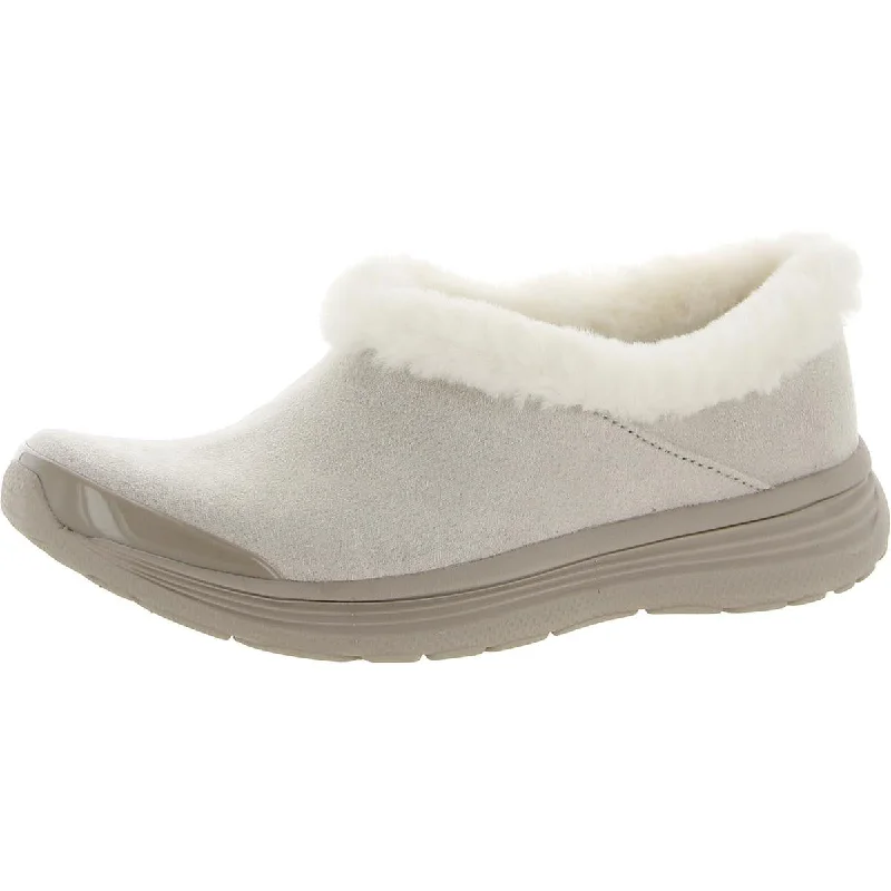 Exclusive Online Offer Bzees Womens Snicker Faux Fur Warm Slip-On Sneakers