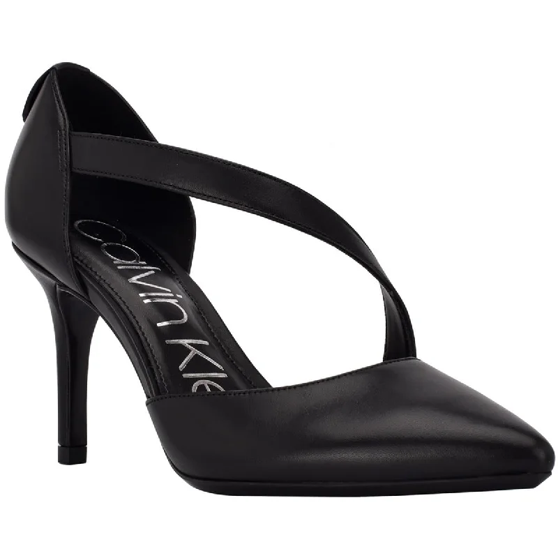 New Markdowns Calvin Klein Womens Gilisa Leather Pointed Toe D'Orsay Heels