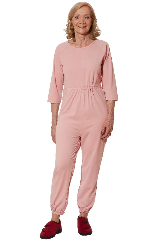 Discount Extravaganza Anti-Strip Jumpsuit - Carrie | Pink