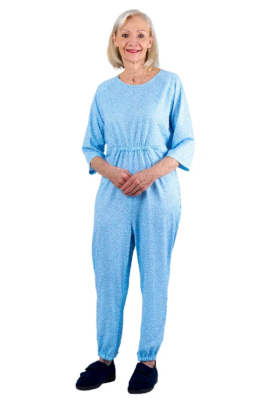 Bonus Savings Anti-Strip Jumpsuit - Carrie | Sky