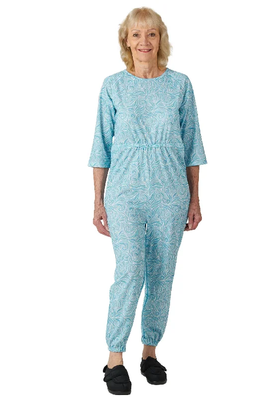 Closeout Anti-Strip Jumpsuit - Carrie | Swirls