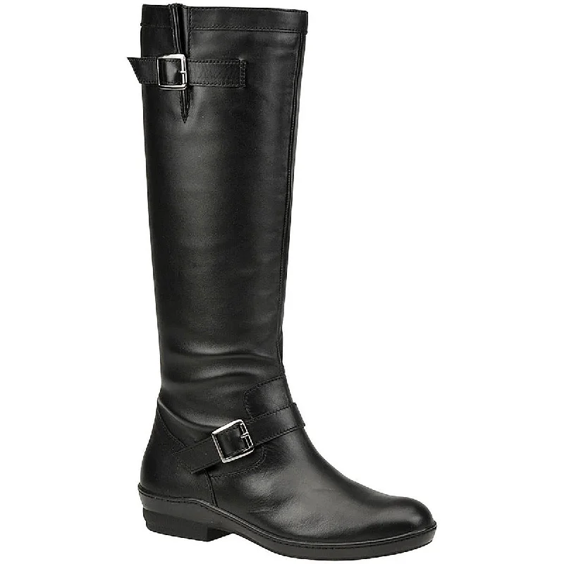 Final Clearance David Tate Womens Della Leather Knee High Riding Boots