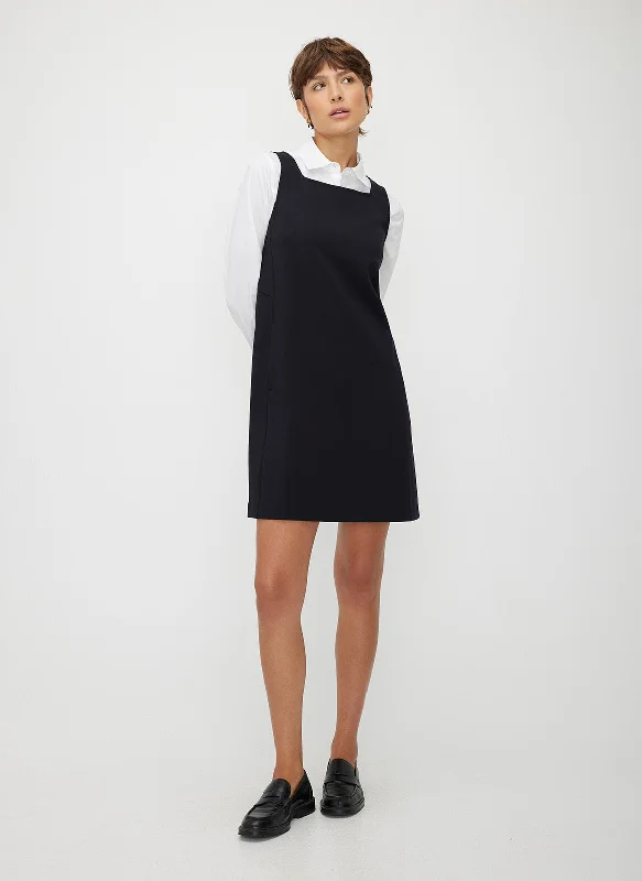 Price Cut Frame Relaxed Shift Dress