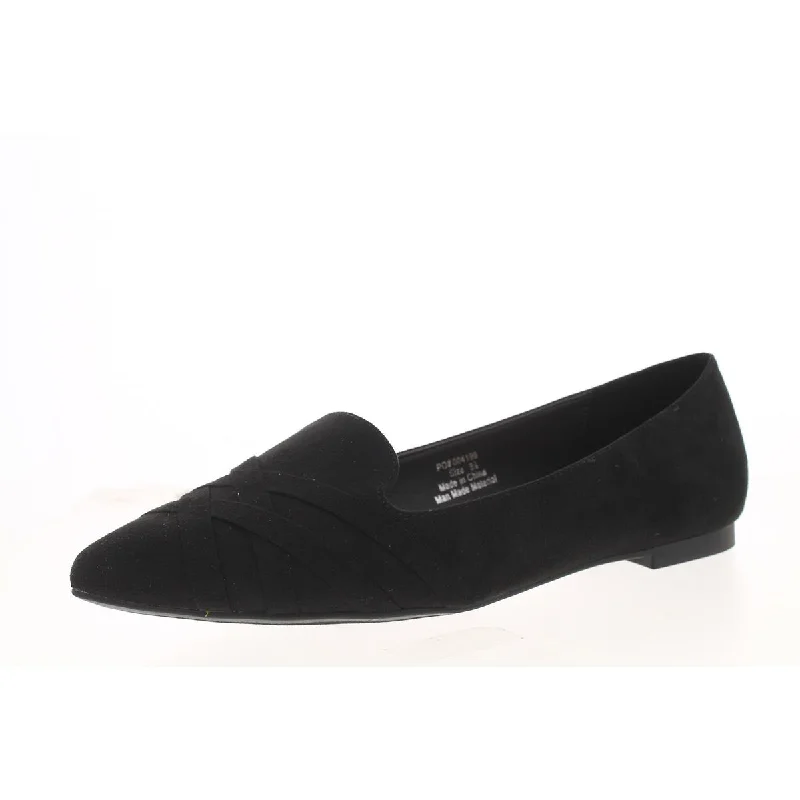 Limited Time Journee Collection Womens Faux Suede Slip On Ballet Flats